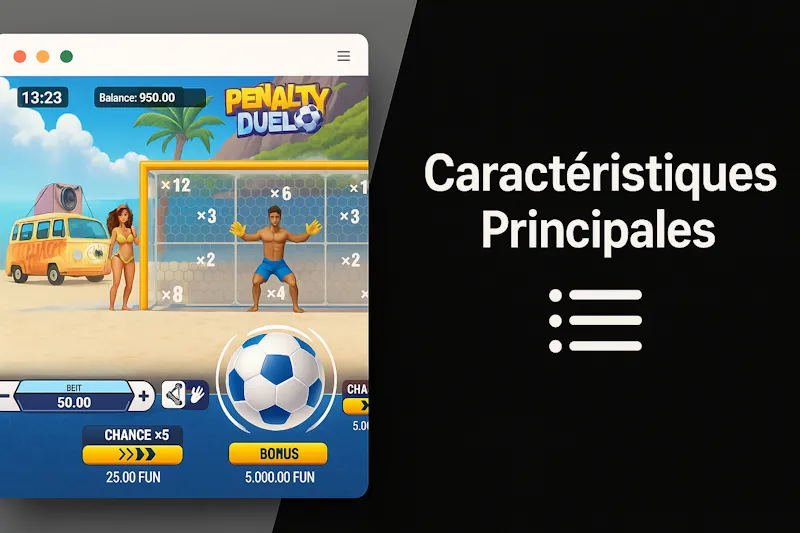 Caractéristiques Principales de Penalty Duel Côte d Ivoire